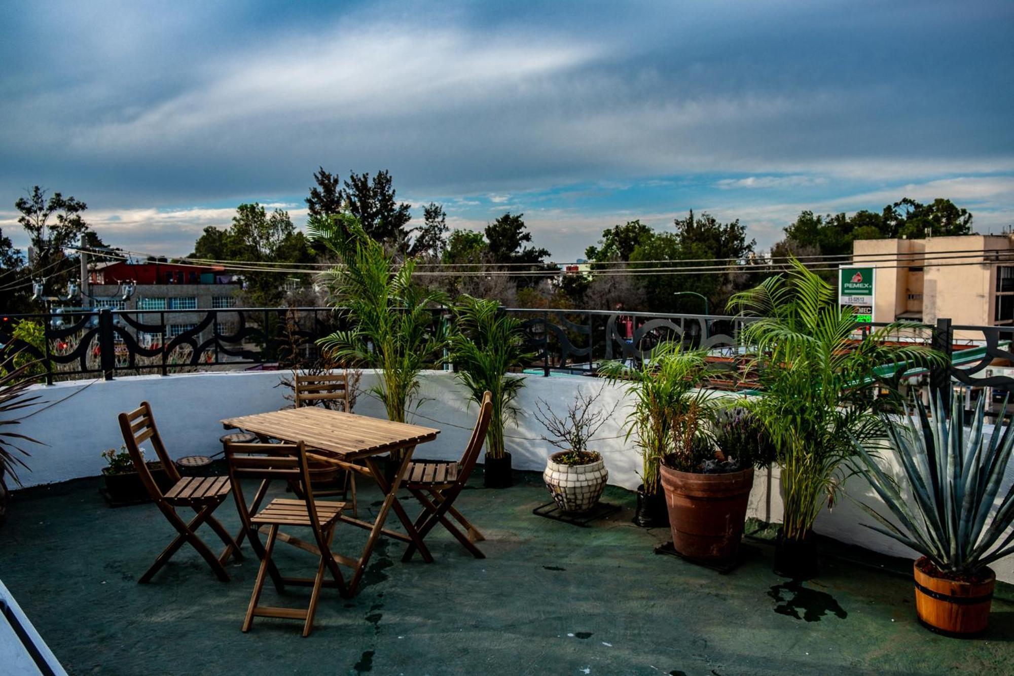 Modern Studio, Rooftop Charm, Cdmx Center2 Mexico City Exterior photo